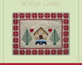 Winter Chalet - A Cross Stitch Pattern by Kaye Prince of Miss Print