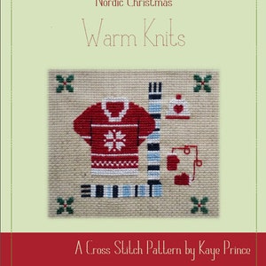 Nordic Christmas A Cross Stitch Series by Kaye Prince of Miss Print image 4