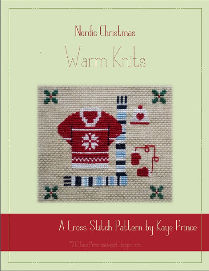 Nordic Christmas A Cross Stitch Series by Kaye Prince of Miss Print image 4