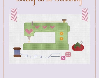 Itching to be Stitching - A Cross Stitch Pattern by Kaye Prince of Miss Print