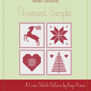 Nordic Christmas A Cross Stitch Series by Kaye Prince of Miss Print image 3