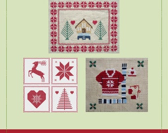 Nordic Christmas - A Cross Stitch Series by Kaye Prince of Miss Print