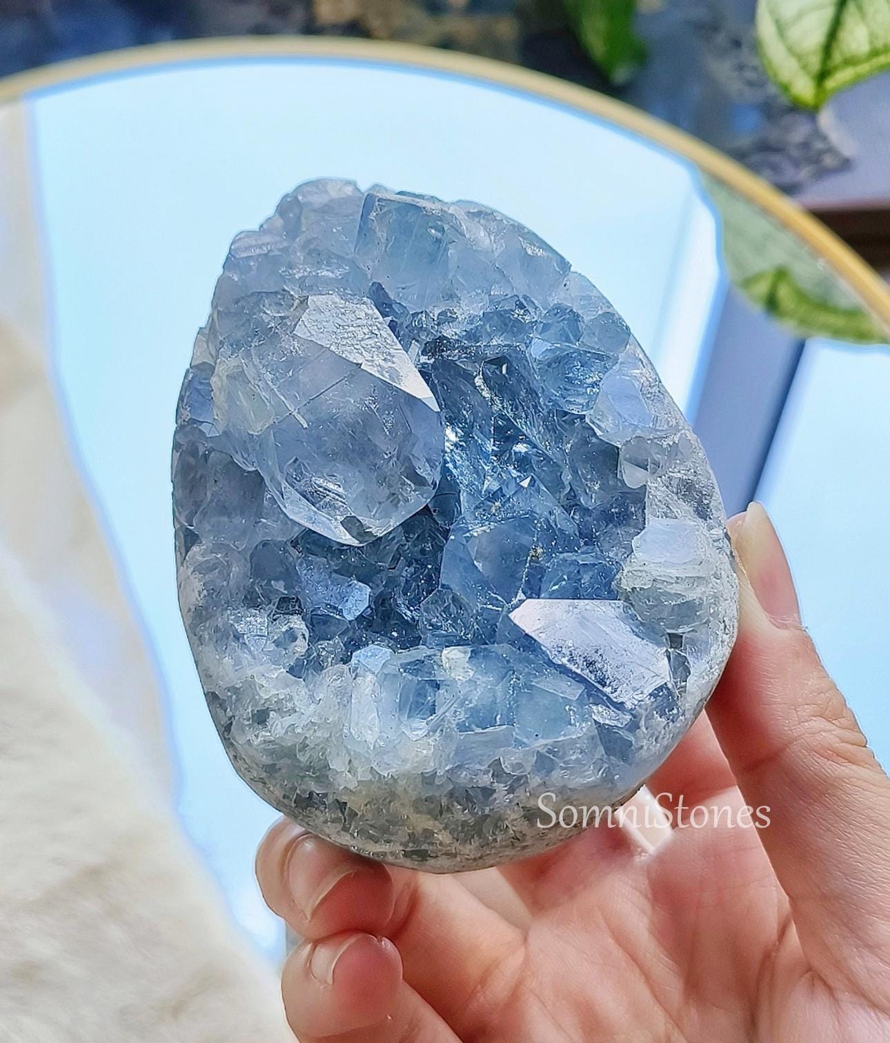 Celestite crystal - Etsy 日本