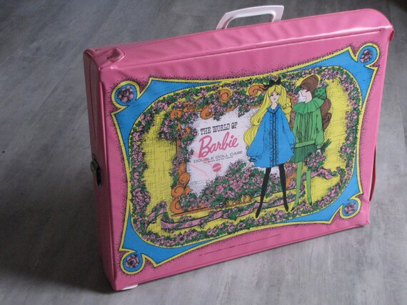 the world of barbie double doll case