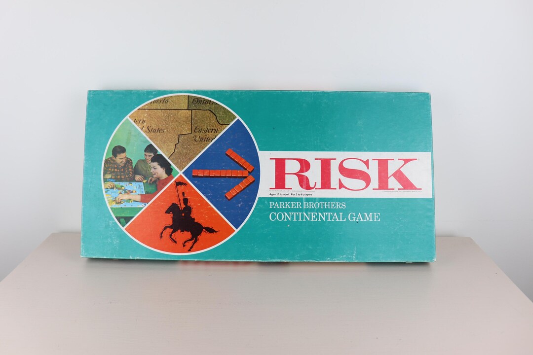 Vintage Risk Game - Etsy