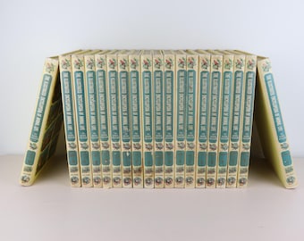1969 Set of 19 of the 20 WORLD BOOK ENCYCLOPEDIA Set, A Thru Z