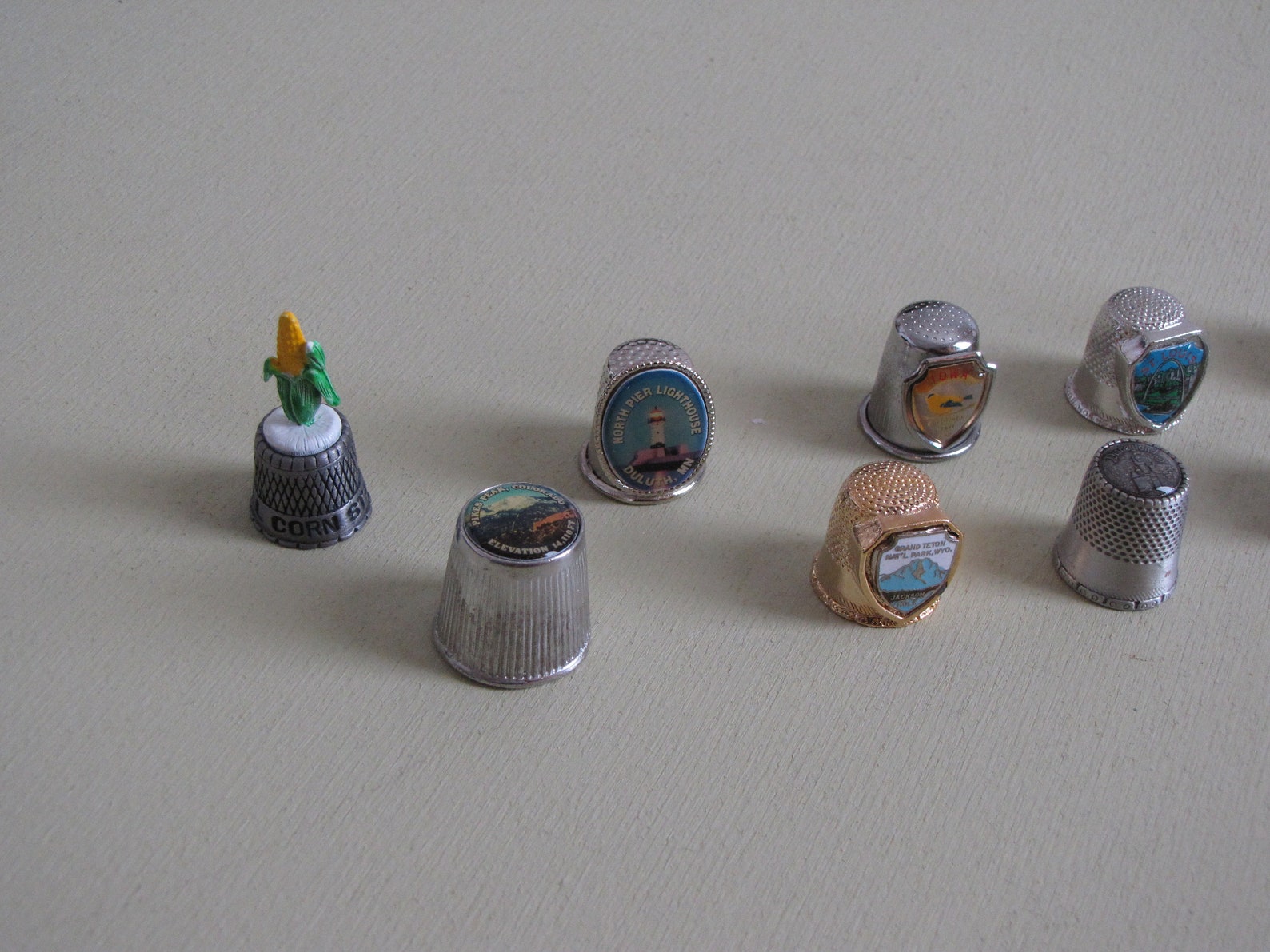 SALE ITEM Vintage Thimble Collection 10 Thimbles Etsy UK