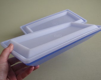 Vintage Plastic Tupperware Stackable Storage or Party Food Holders