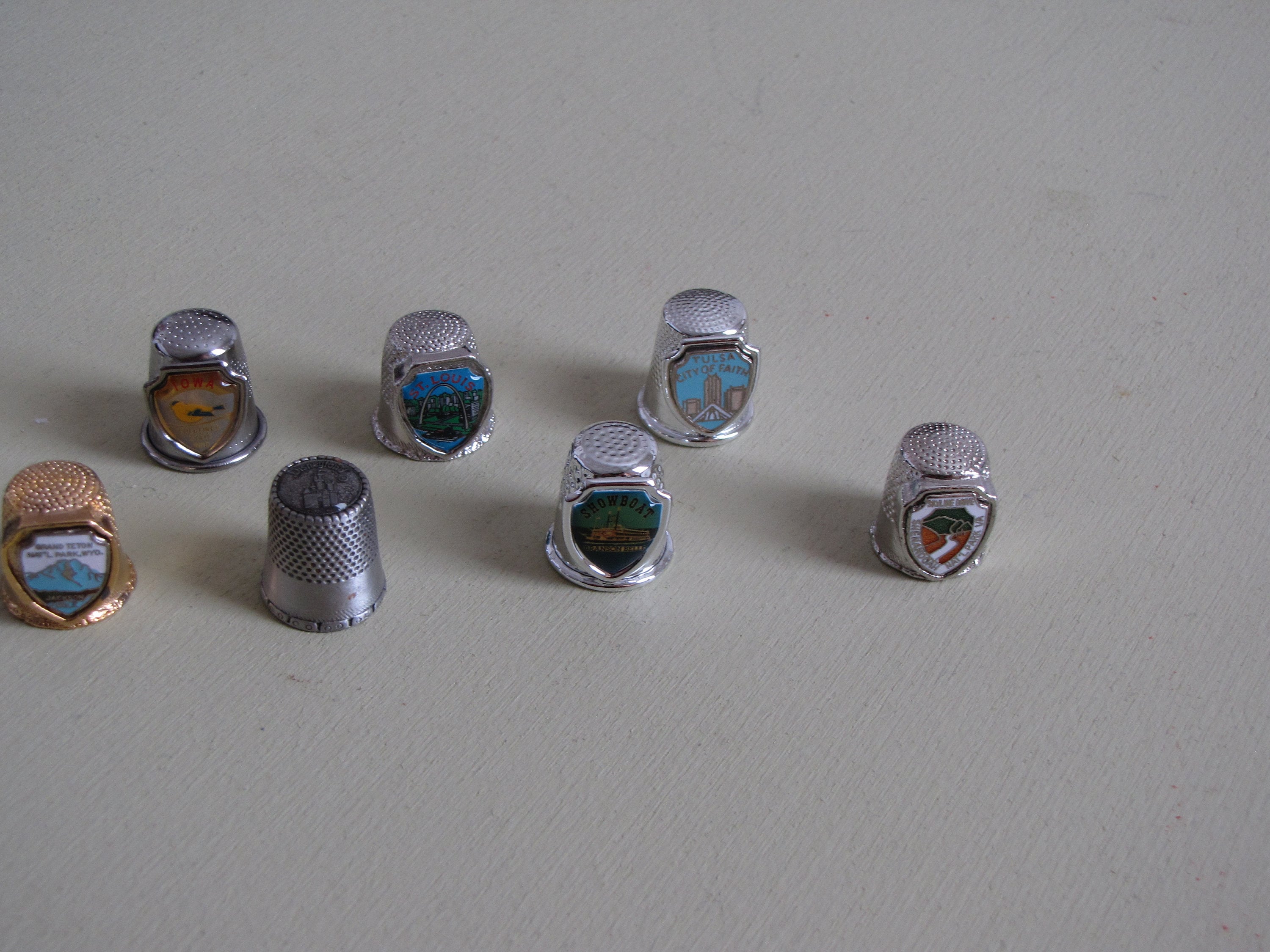 SALE ITEM Vintage Thimble Collection 10 Thimbles Etsy UK