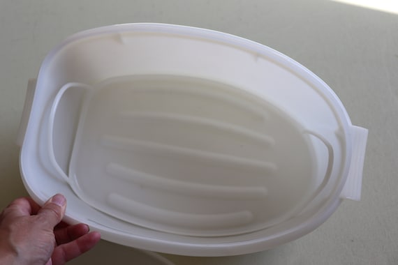 Vintage 487 Tupperware Ham Keeper - 3 Piece Set - Etsy
