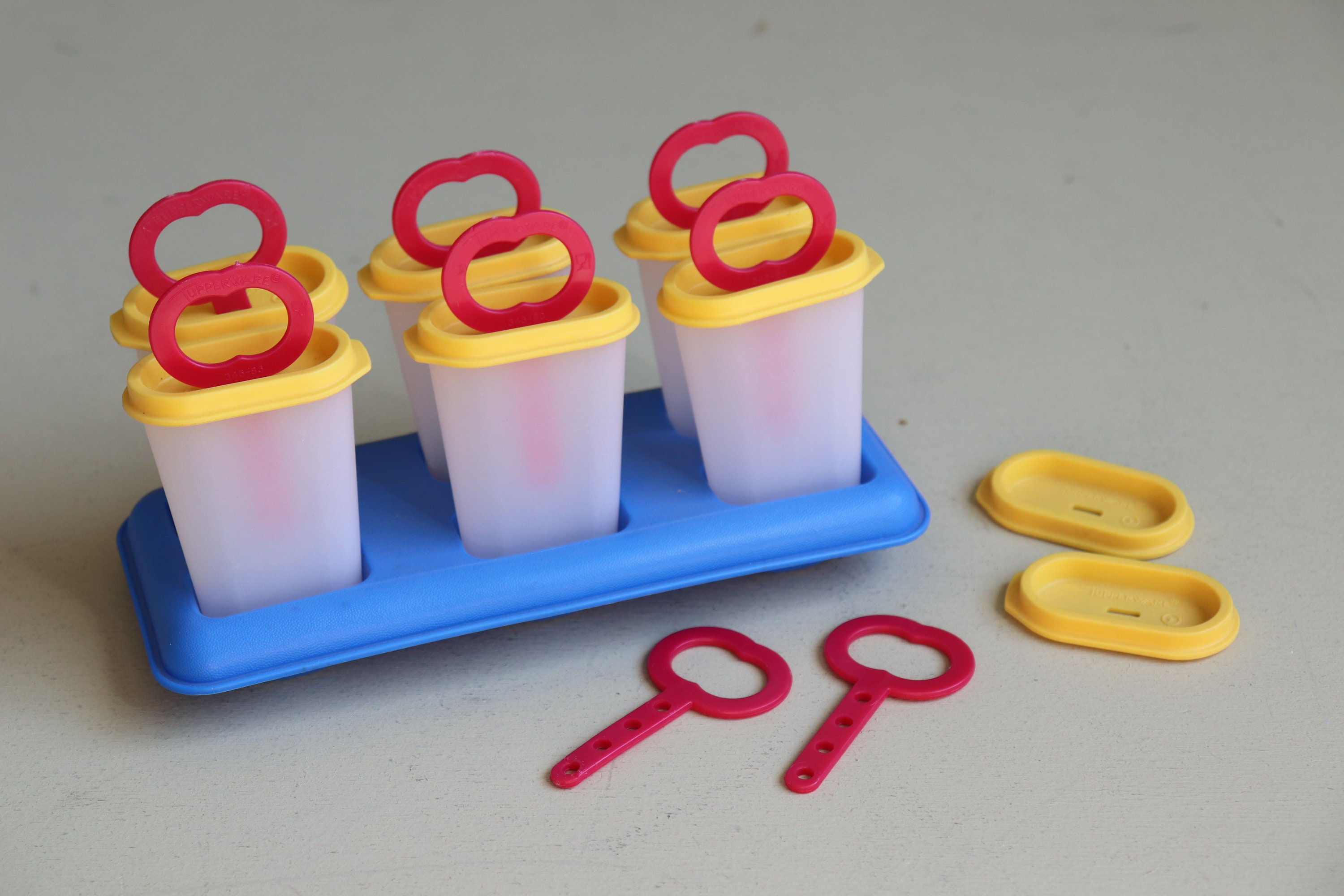 Tupperware Popsicle Molds Etsy