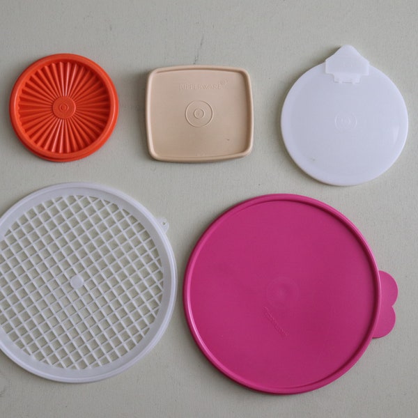 Tupperware Lids Replacement Etsy