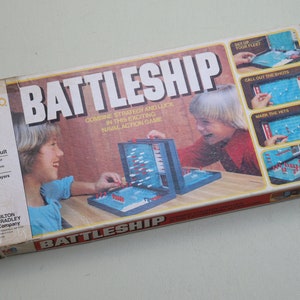 Vintage 1978 Battleship Game - Milton Bradley