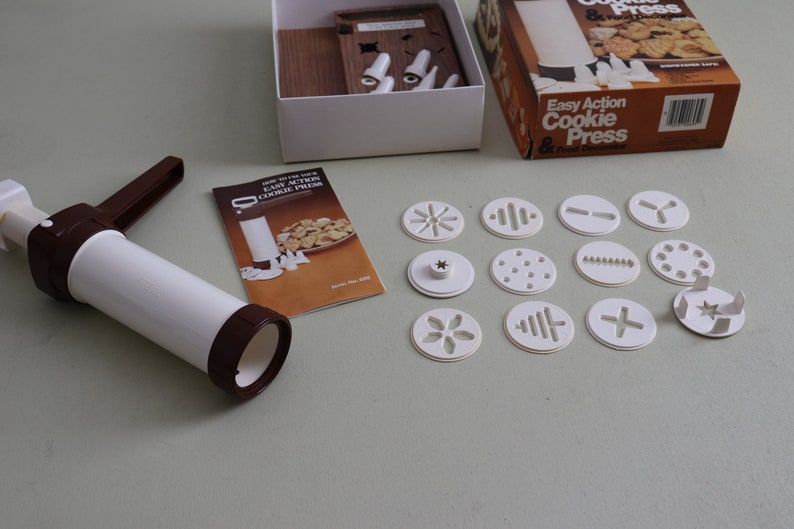 Vintage 1983 Hutzler Gerda Easy Action Cookie Press Etsy