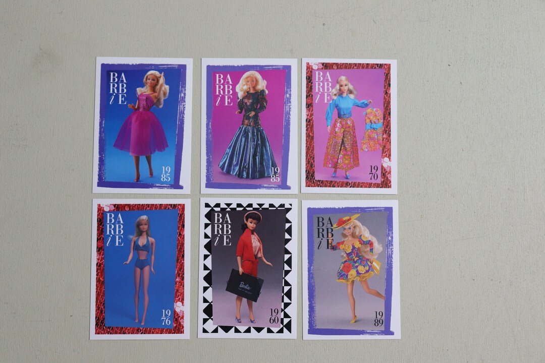 洋書 Barbie - the art of barbie 6 cards and art book The Art of Barbie: Artists celebrate the world's favorite