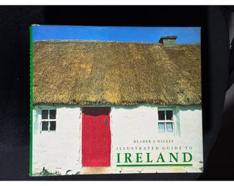Reader's Digest Illustrated Guide to Ireland 1992 First Edition Hardcover Map