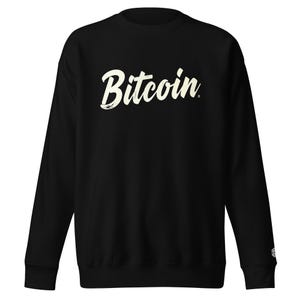 Bitcoin Script Unisex Sweatshirt: Cotton-Blend Fleece
