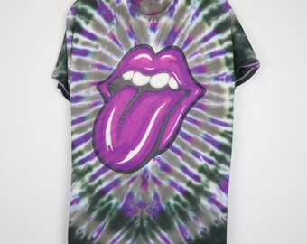 Vintage Rolling Stones Mardi Gras costume cosplay New Orleans Mobile Dragoncon Halloween Jazzfest men\u2019s large