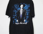 Garth Brooks Shirt Vintage tshirt 1991 Ropin The Wind Country 1990s Rock And Roll Cold Shoulder We Bury The Hatchet Burning Bridges Liberty