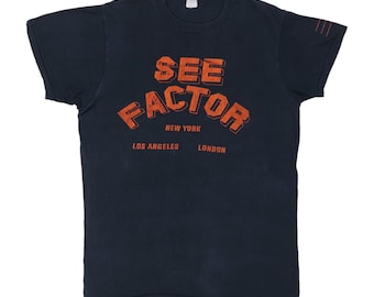 vintage 1980 Black Sabbath See Factor Crew World Tour Shirt