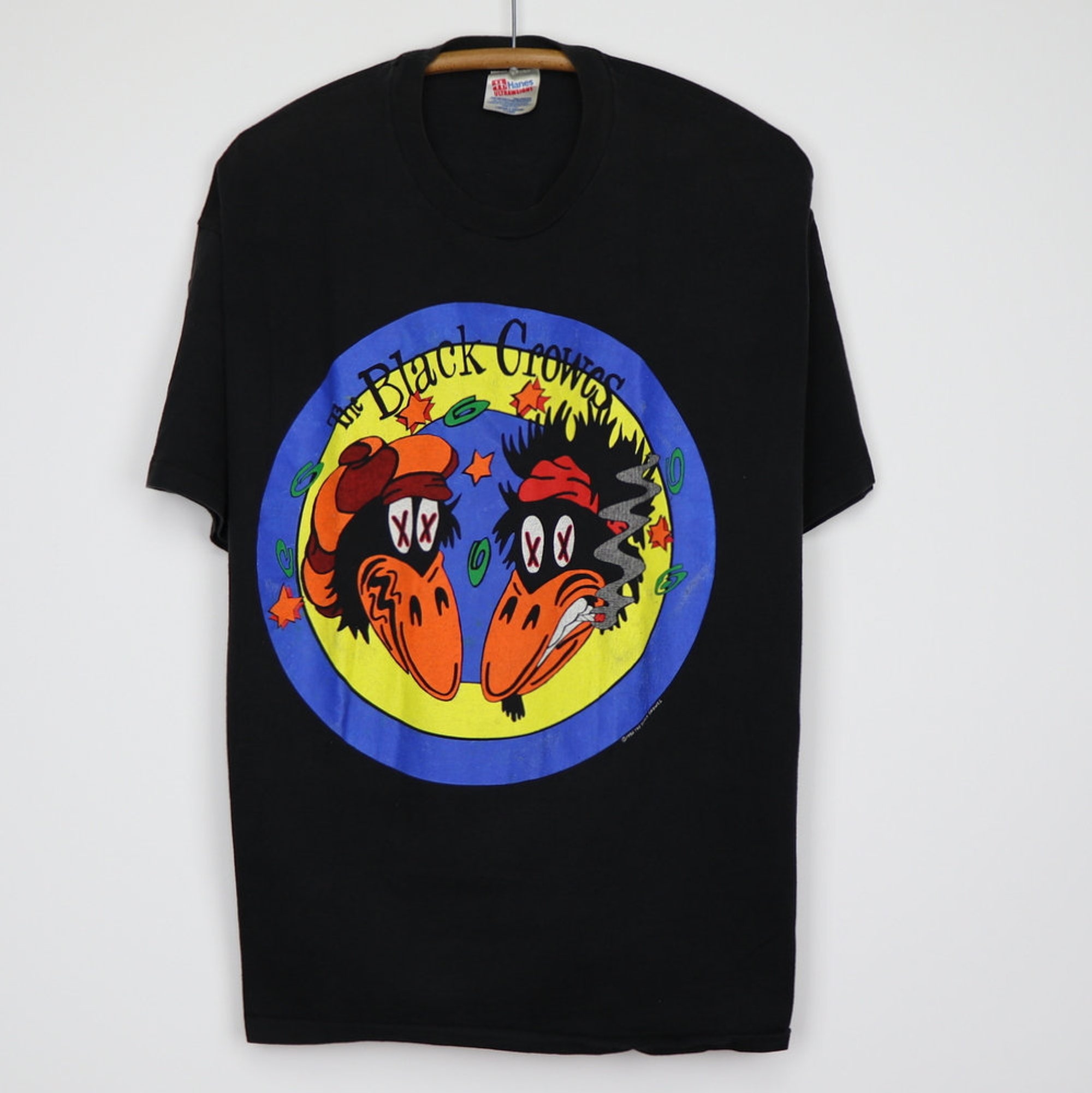 vintage 1993 Black Crowes As High As The Moon Tour Shirt