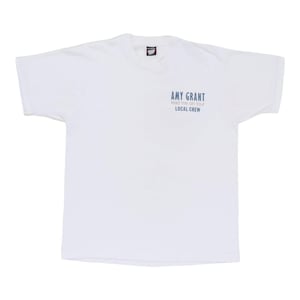 vintage Amy Grant Lead Me On Tour-shirt met ronde hals uit 1989