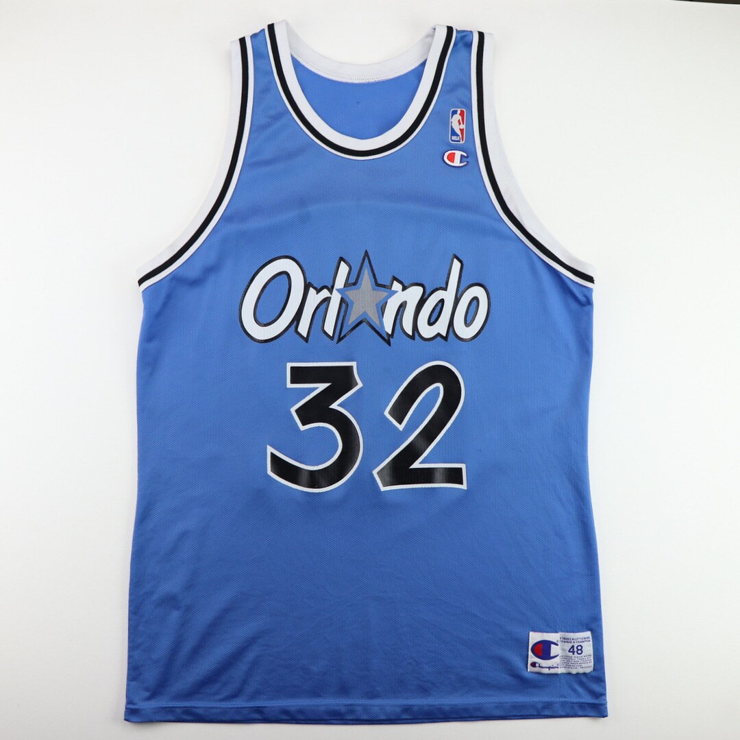 Vintage 90's Shaquille O'neal #32 Orlando Magic Nike Jersey