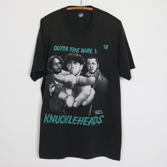 ヴィンテージ 1989 Three Stooges Knuckleheads シャツ サイズ: 特大 