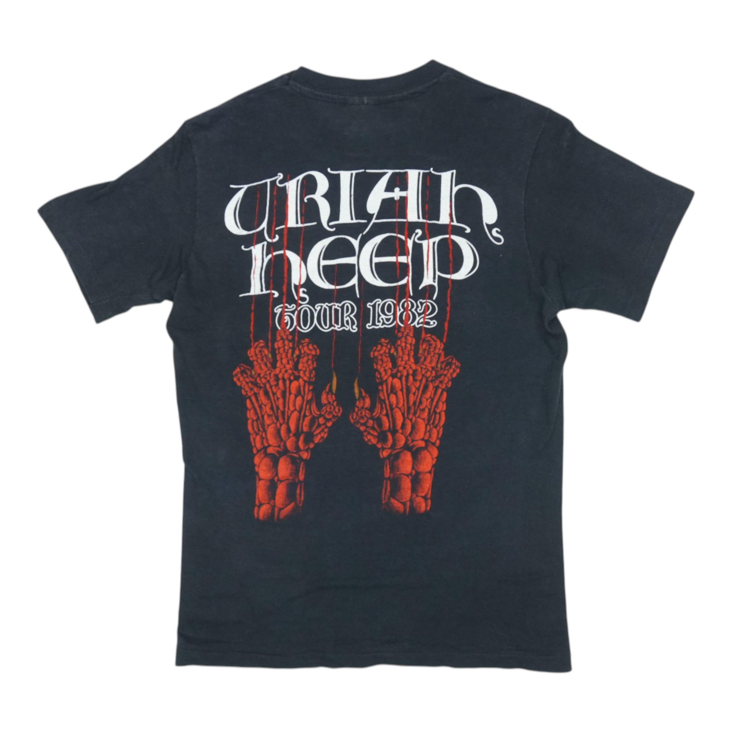 Vintage 1982 Uriah Heep Abominog Tour Shirt - Etsy