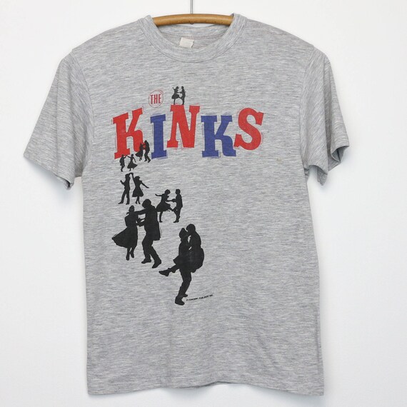 The Kinks Shirt Vintage tshirt 1982 Come Dancing December Tour Etsy