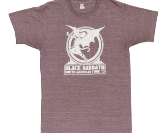 vintage 1975 Black Sabbath Tour Shirt