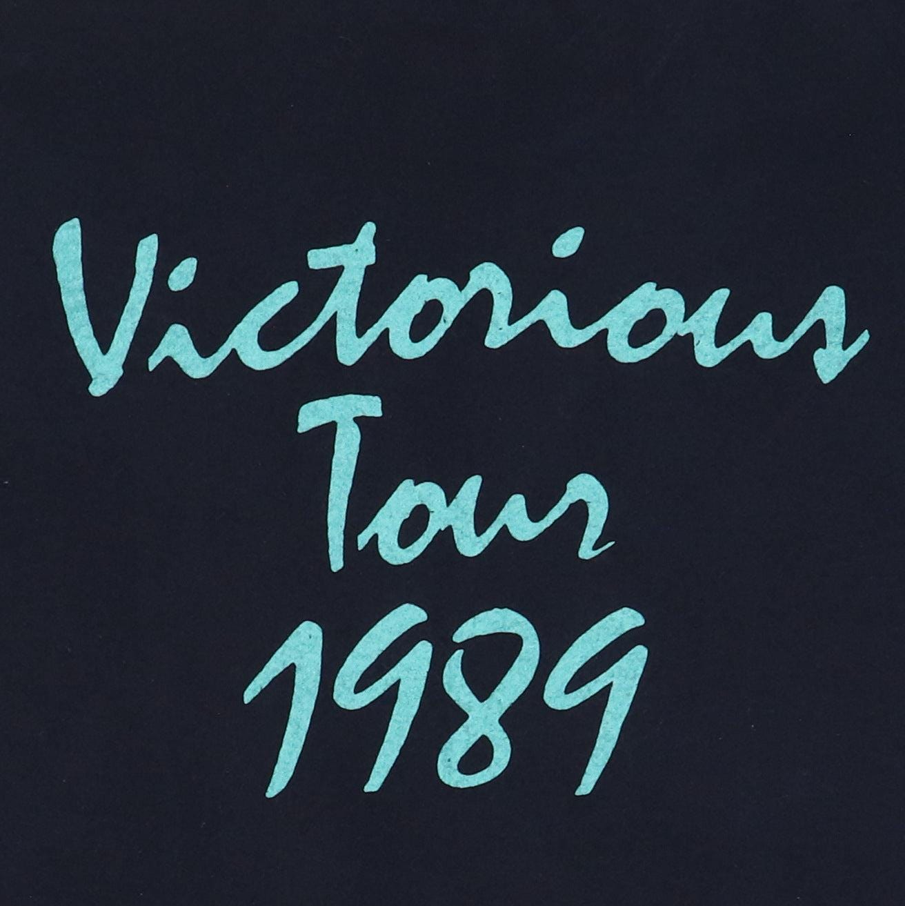 Vintage 1989 Chicago Victorious Tour Shirt - Etsy