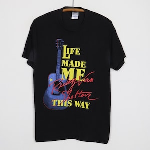 Vintage 1980s ricky van shelton life made me this way shirt