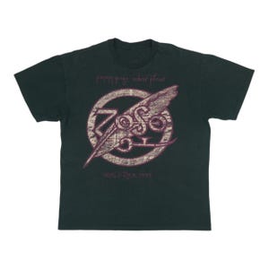 vintage 1995 Jimmy Page Robert Plant Zoso Tour Shirt
