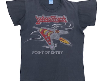 Vintage Judas Priest Tee 80s Tee 80s Shirt Band Tee Slayer