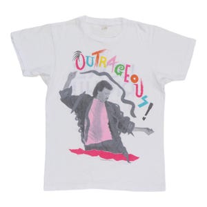vintage 1986 Lionel Richie Outrageous Tour Shirt