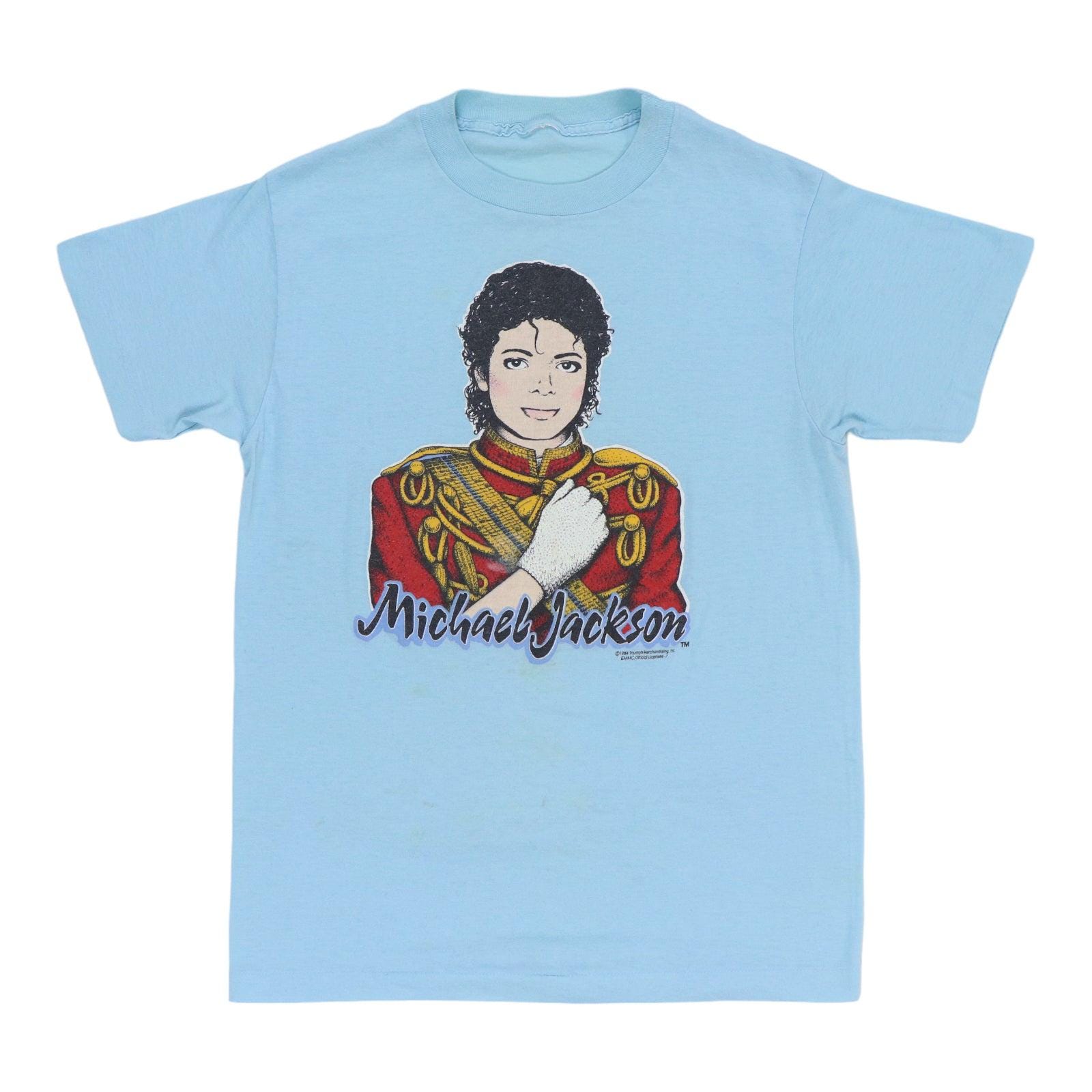 Vintage 1984 Michael Jackson Sparkly Glove Shirt - Etsy