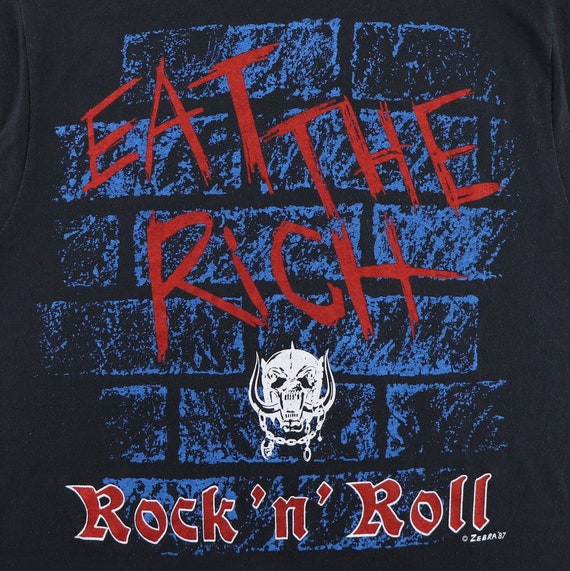 Vintage 1987 Motorhead Eat the Rich 