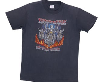 vintage 1983 Brothers In The Wind Motorcycle Shirt