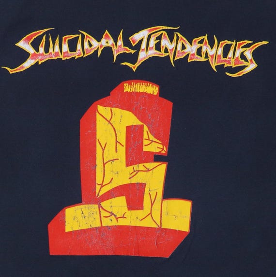 Vintage 1989 Suicidal Tendencies Feel Like Shit Shirt - Etsy