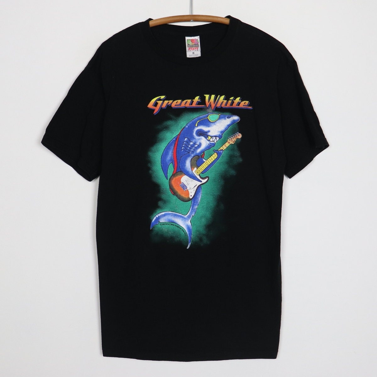 7SM1 【GREAT WHITE】グレートホワイト　ツアーTシャツ 古着 7SM1 【GREAT WHITE】グレートホワイト ツアーTシャツ 古着