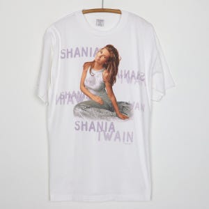 vintage 1998 Shania Twain Shirt Size: Extra Large