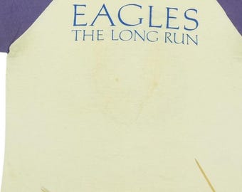 Vintage 1980 Eagles Long Run Los Angeles Concert Jersey Shirt - Etsy