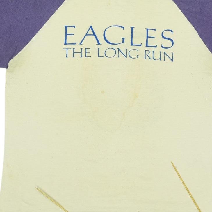 Vintage 1980 Eagles Long Run Los Angeles Concert Jersey Shirt - Etsy
