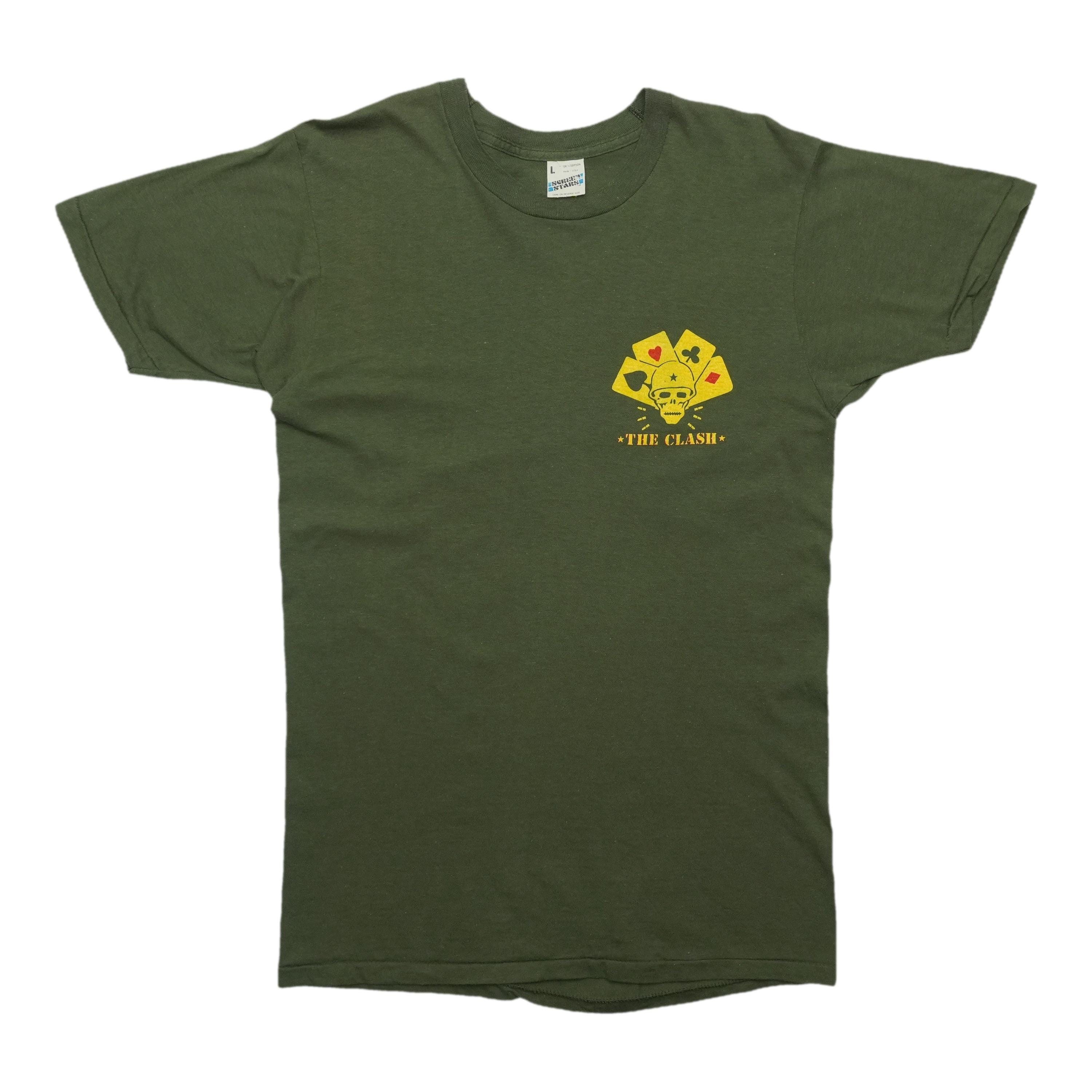 Vintage Clash Tshirt Combat Rock - Etsy