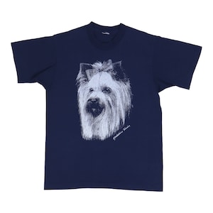 Vintage 1990s yorkshire terrier dog shirt