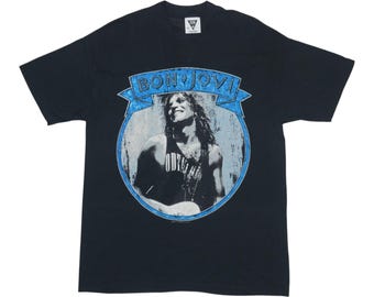 1988/1989 Bon Jovi the Jersey Syndicate Tour Tee - Etsy