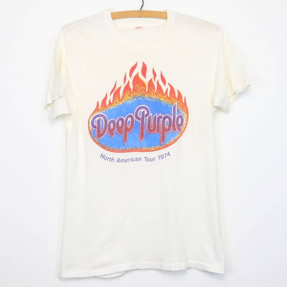 deep purple t shirt vintage