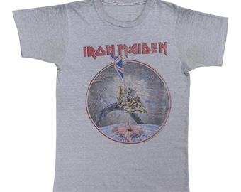 vintage 1982 Iron Maiden Beast On The Road Tour Shirt
