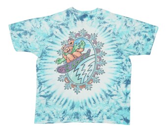 Vintage 90's Grateful Dead Tie Dye Tee, 1994 Summer Tour Tee